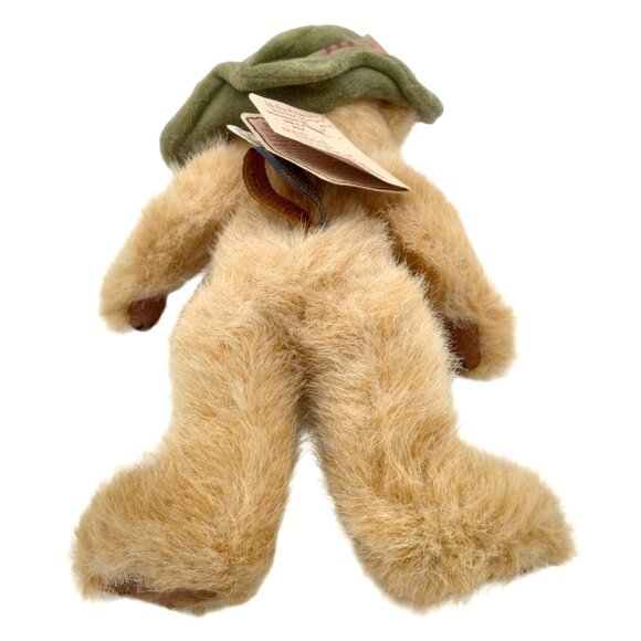 Josie K Bearsmark Teddy Bear Boyds Plush Flower Hat 9 Inch Vintage Animal Toy - Picture 7 of 15